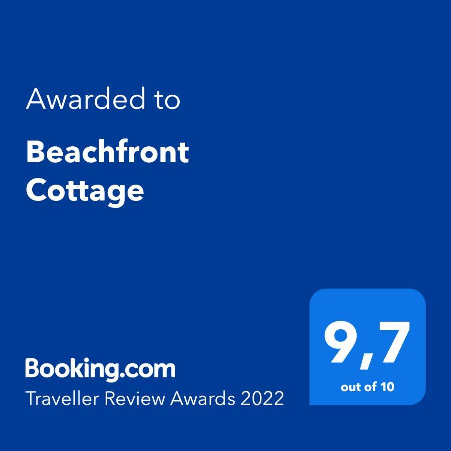 Beachfront Cottage Nea Triglia Bagian luar foto