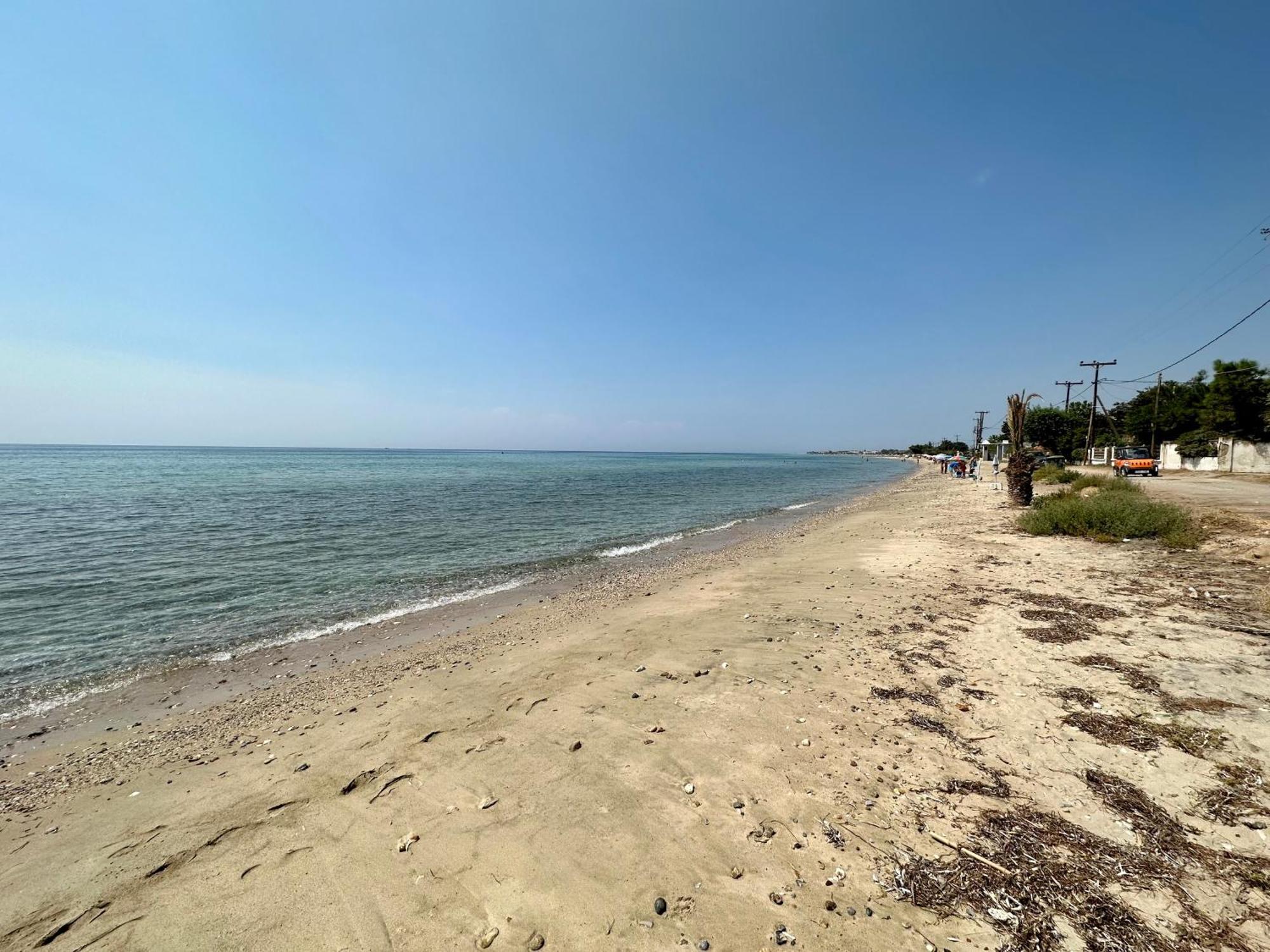 Beachfront Cottage Nea Triglia Bagian luar foto